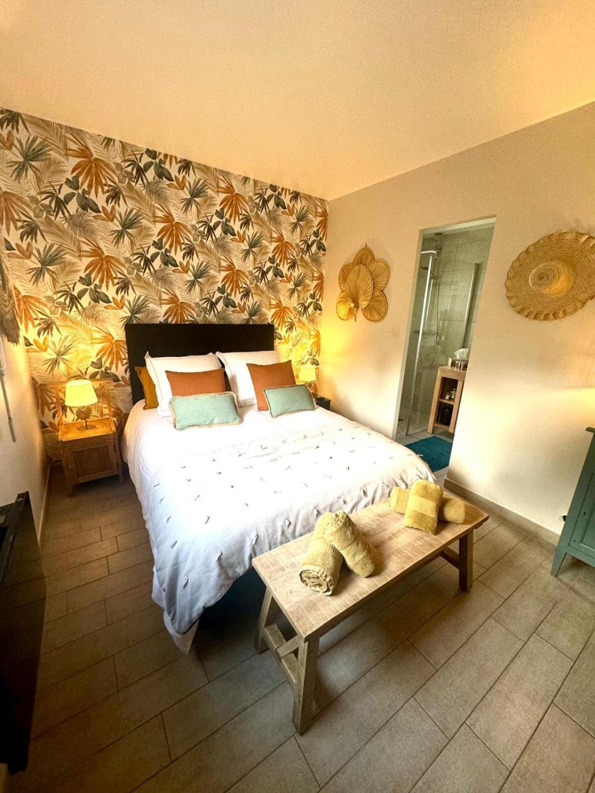 Bed and Breakfast La Crevette Виллервиль Экстерьер фото